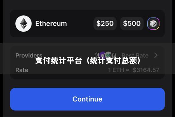 支付统计平台(统计支付总额)