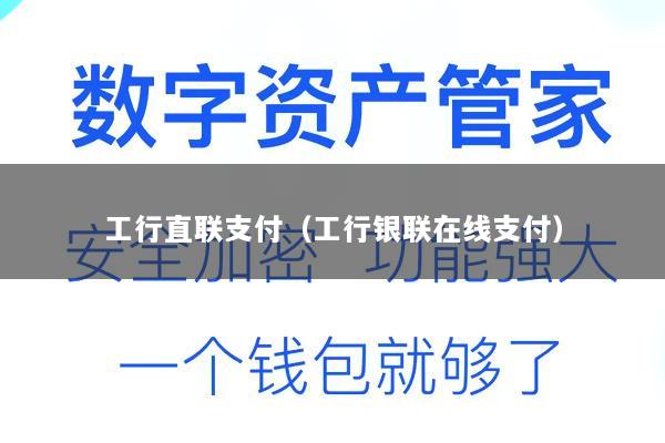 工行直联支付(工行银联在线支付)